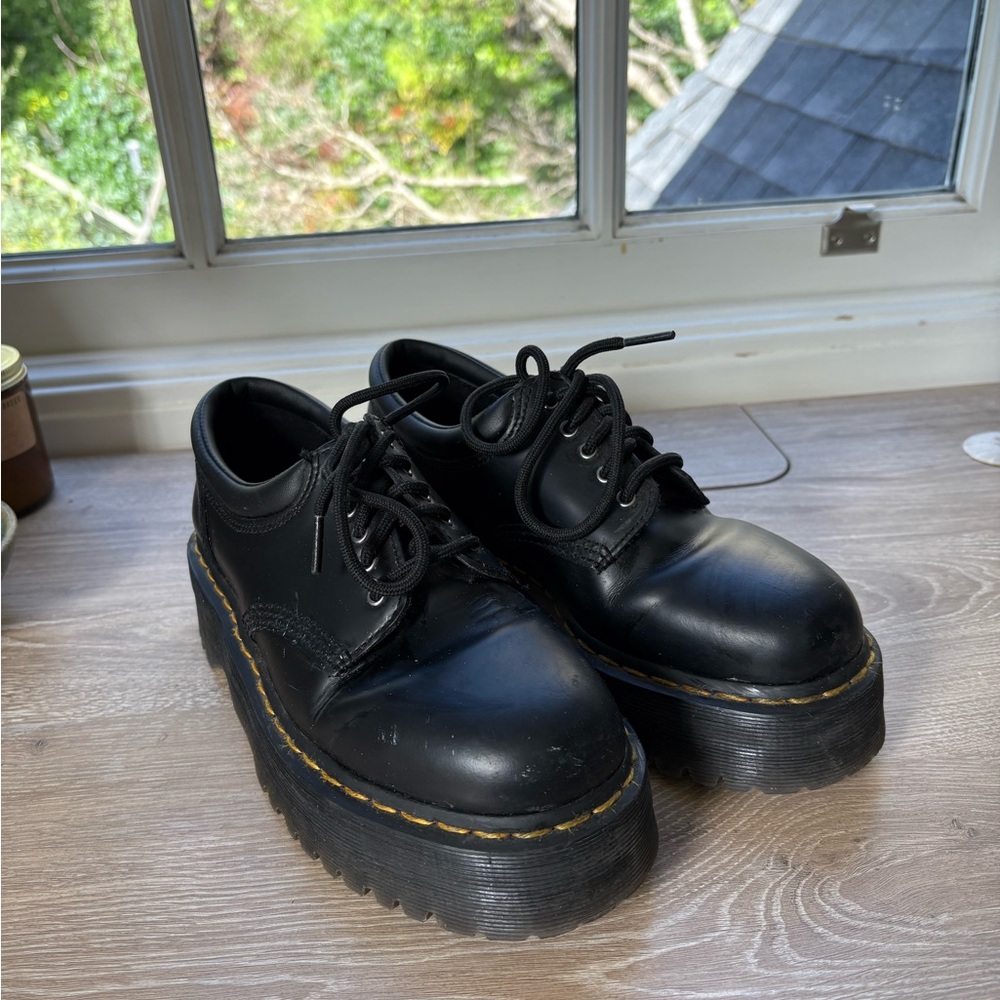 Black Platform Women's Shoes
